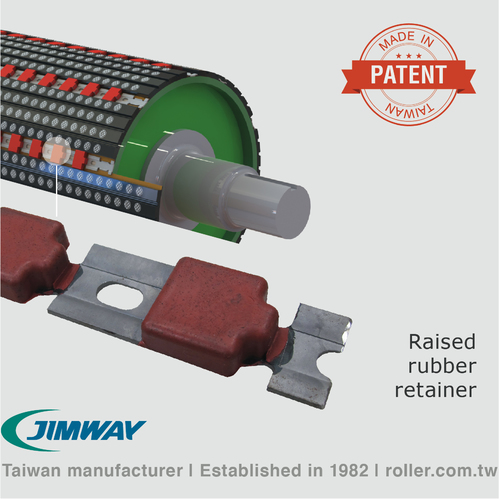 Raised Rubber Retainer